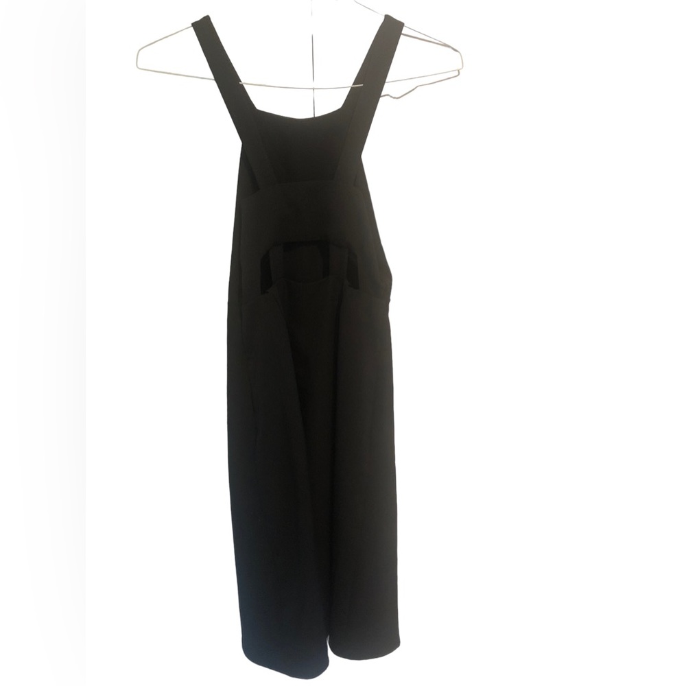 HAOYOUDUO black Dress, size S, Sleeveless, Cut Out Back, Basic Black Dress